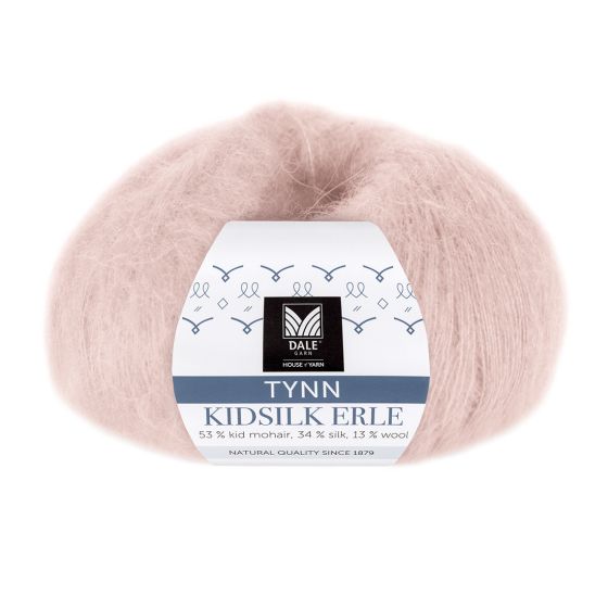 Tynn Kidsilk Erle 4057 Lys Rosa