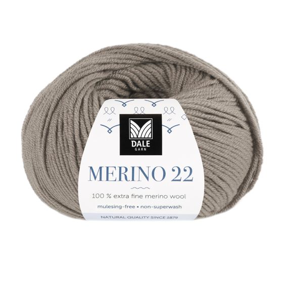 Merino 22 2040 Gråbeige melert