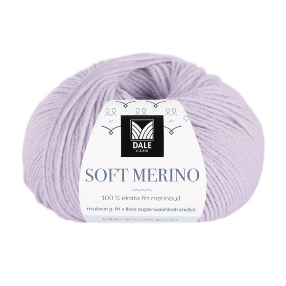 Soft Merino 3039 Lys lilla