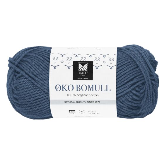 Økologisk Bomull 327 Denim