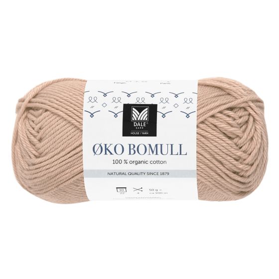 Økologisk Bomull 328 Rosa Kamel