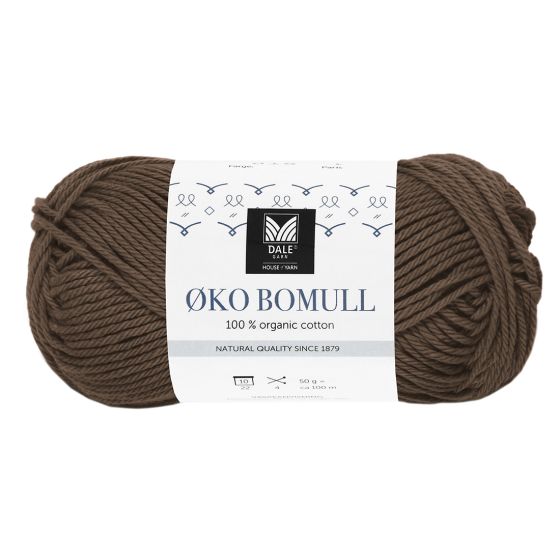 Økologisk Bomull 331 Espresso