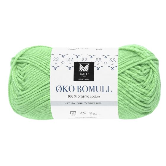 Økologisk Bomull 335 Eplemint