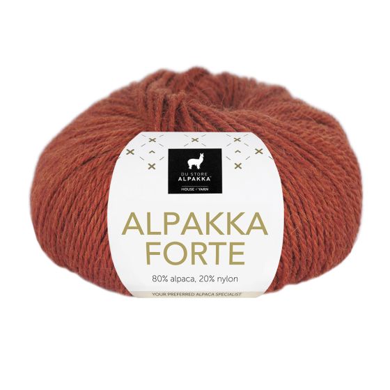 Alpakka Forte Varm terracotta 703