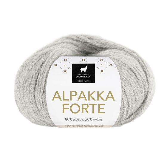 Alpakka Forte Lys grå 716
