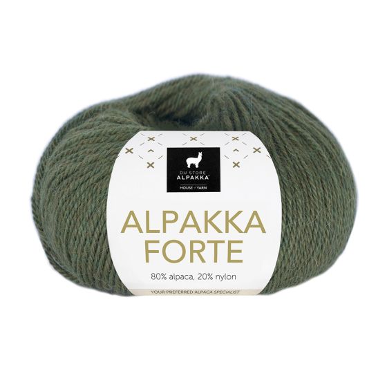 Alpakka Forte Skogsgrønn 727