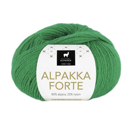 Alpakka Forte Skarp grønn 738