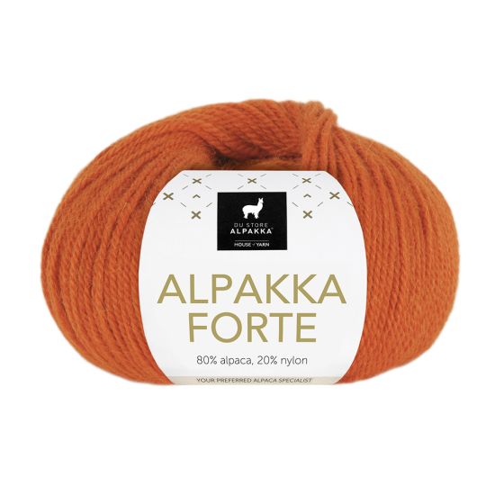 Alpakka Forte Oransje 740