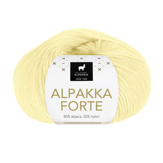Alpakka Forte Lys gul 747