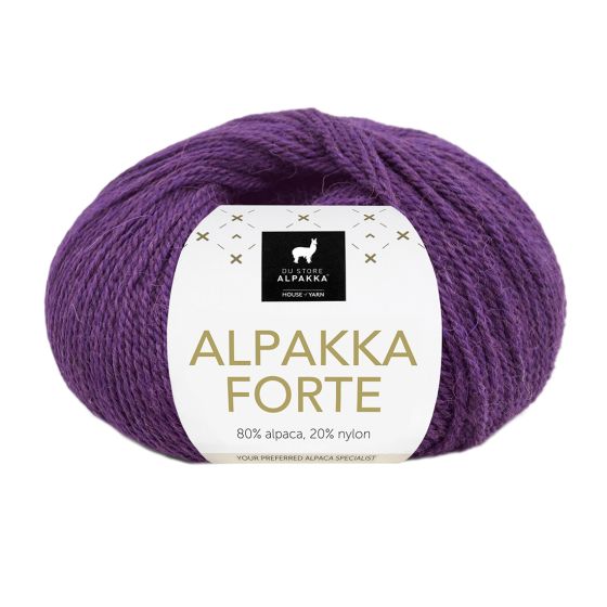 Alpakka Forte Purpur 749