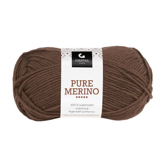 Pure Merino superwash 50gr garnnøste