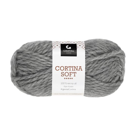 Gjestal Cortina Soft garnnøste 705-grå