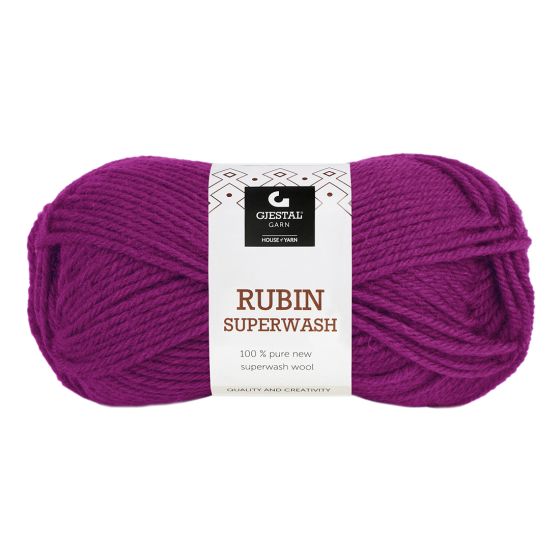 Rubin Superwash 50gr garnnøste 