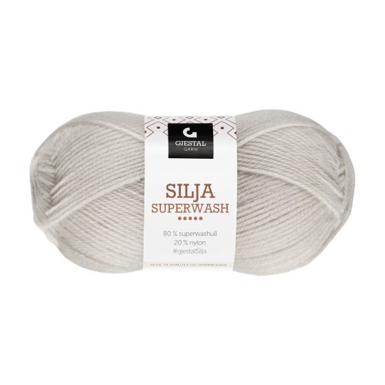 Gjestal Garn Silja Superwash garnnøste 363-kitt