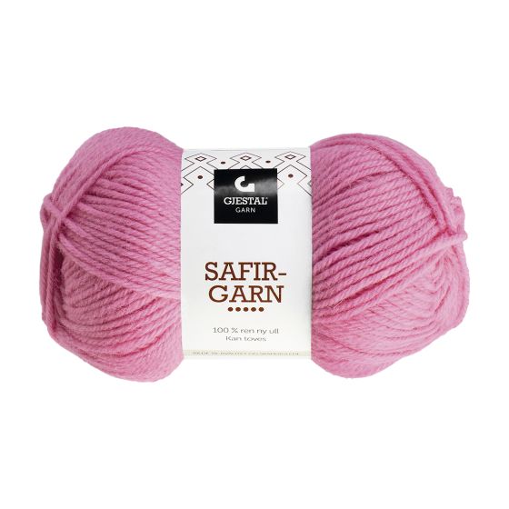 Gjestal Garn Safir garnnøste 415-rosa