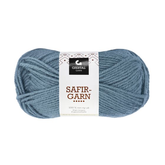 Gjestal Garn Safir garnnøste 439-lys denim