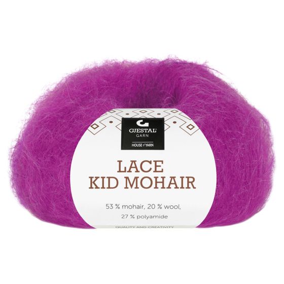 Lace Kid Mohair garnnøste.
