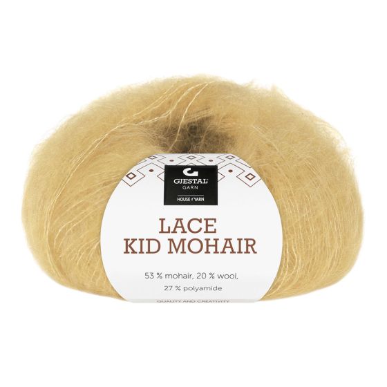 Lace Kid Mohair garnnøste 927-Korngul