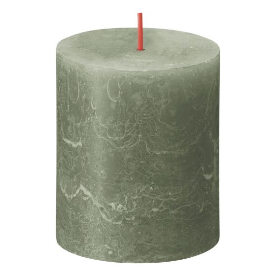 Bolsius Substainable kubbelys oliven