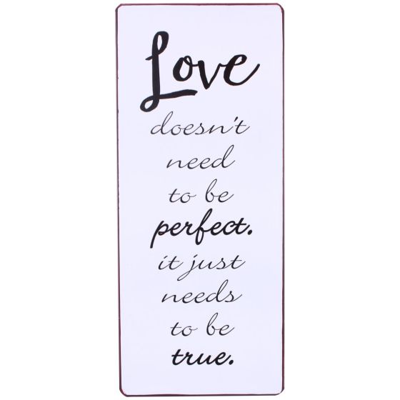 Skilt Love original
