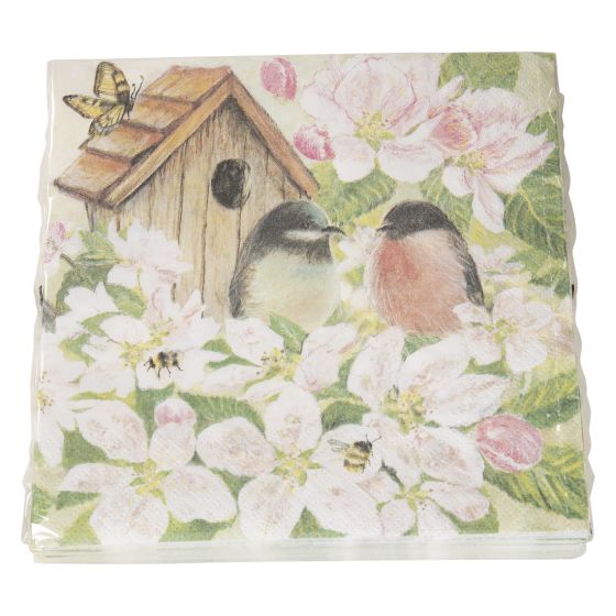 Blossom serviett 20pk multi