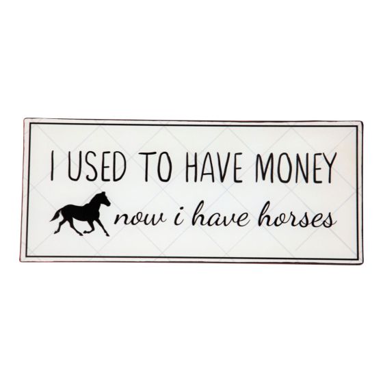 Skilt I used to have Money original