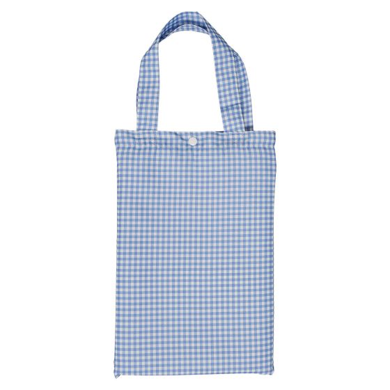 Holiday picnicpledd blå-hvit