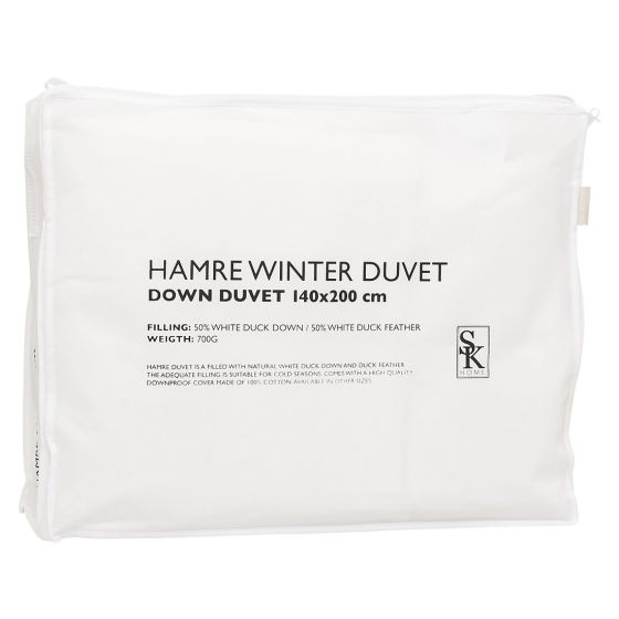 Hamre dundyne hvit.