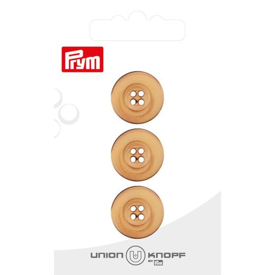 Treknapp 3pk beige