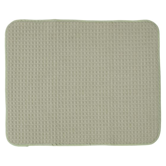 Vaffel microfiber oppvaskmatte mint