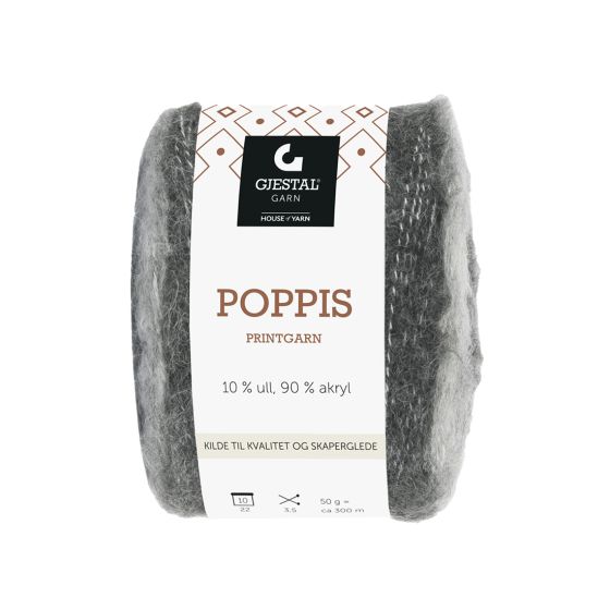 Poppis 50gr garnnøste