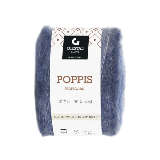Poppis 50gr garnnøste