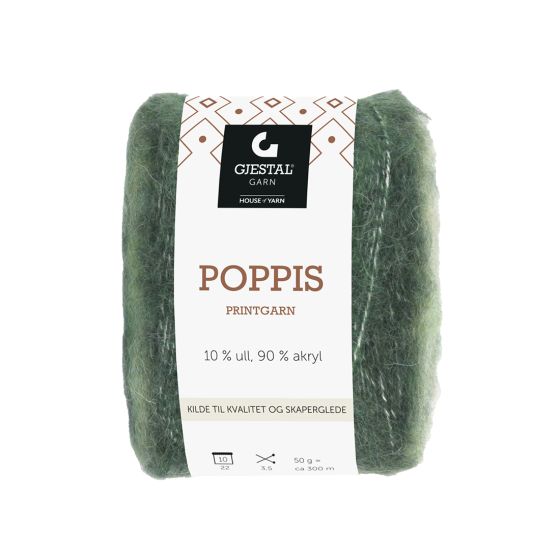Poppis 50gr garnnøste
