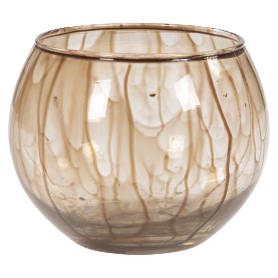 Lysglass Molly Lys brun