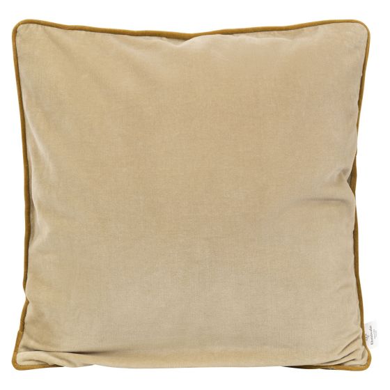 Putetrekk velour Frøya Beige..