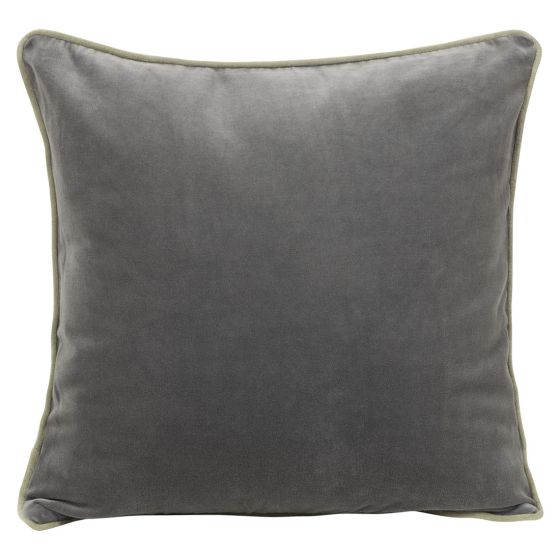 Putetrekk velour Frøya Grå