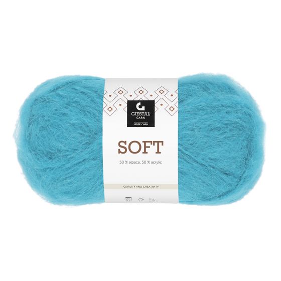 Soft 50gr garnnøste 709-turkis.