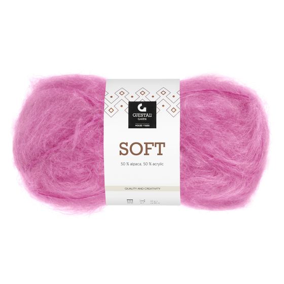 Soft 50gr garnnøste 712-Fuksia