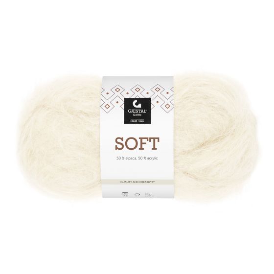 Soft 50gr garnnøste 719-Natur
