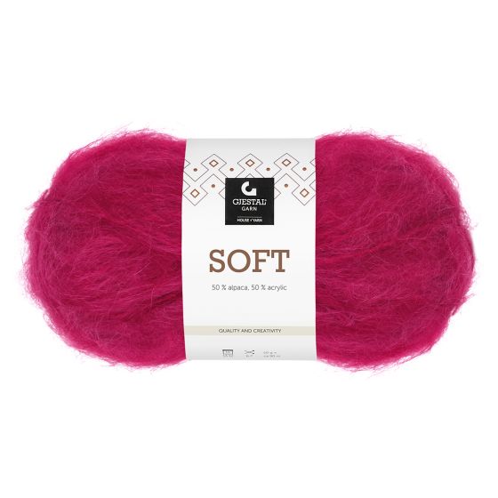 Soft 50gr garnnøste 723-Bringbær
