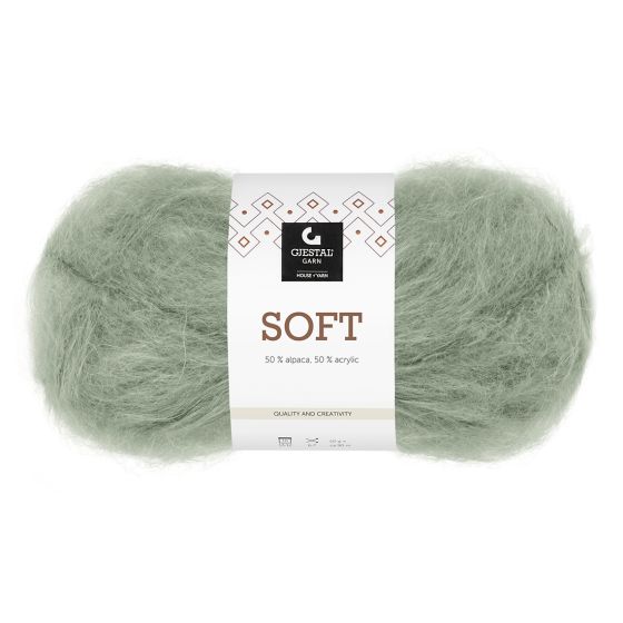 Soft 50gr garnnøste 728-Jadegrønn