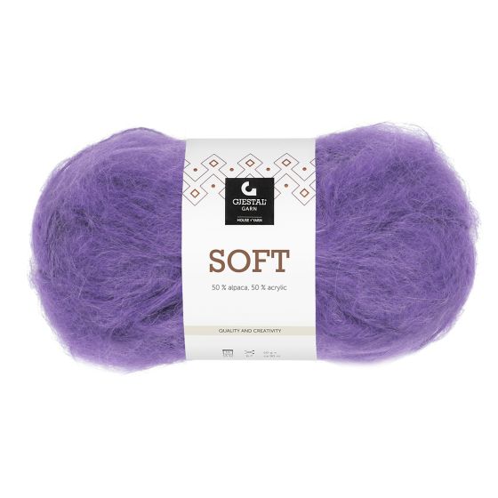 Soft 50gr garnnøste 740-Lavendel