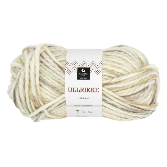 Ullrikke 100gr garnnøste 303 Sahara print