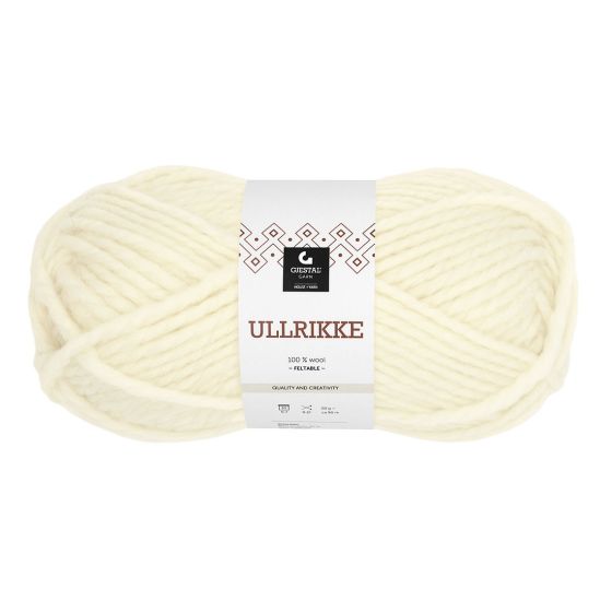 Ullrikke 100gr garnnøste 305 - Natur.