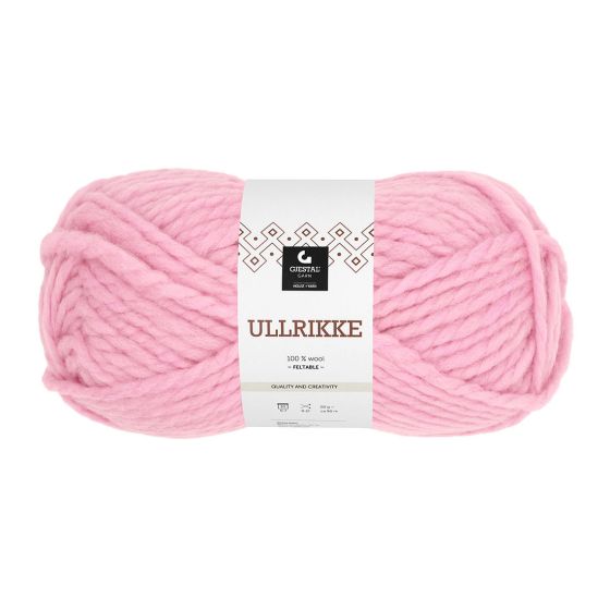 Ullrikke 100gr garnnøste babyrosa.