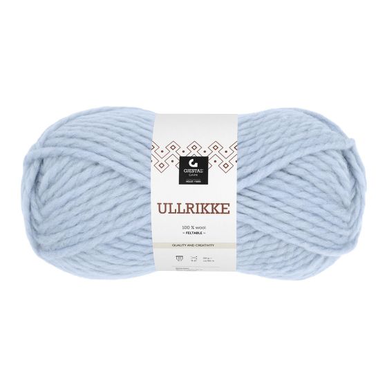 Ullrikke 100gr garnnøste babyblå.