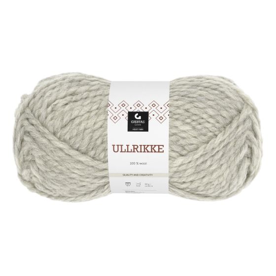 Ullrikke 100gr garnnøste 316 Lys grå