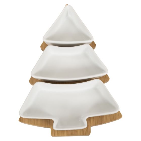 Dippsett juletre Moonlight Hvit-natur