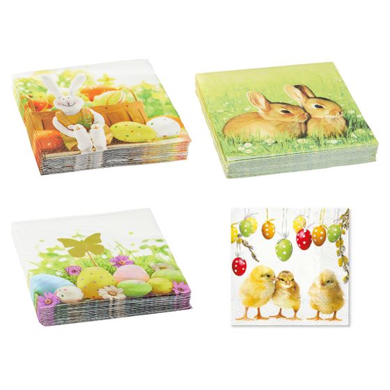 Påskeserviett 20pk