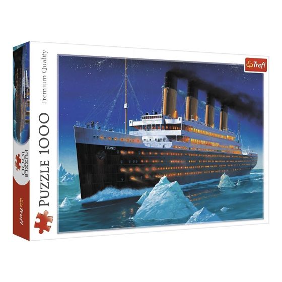 Puslespill i papp Titanic 1000 biter Original